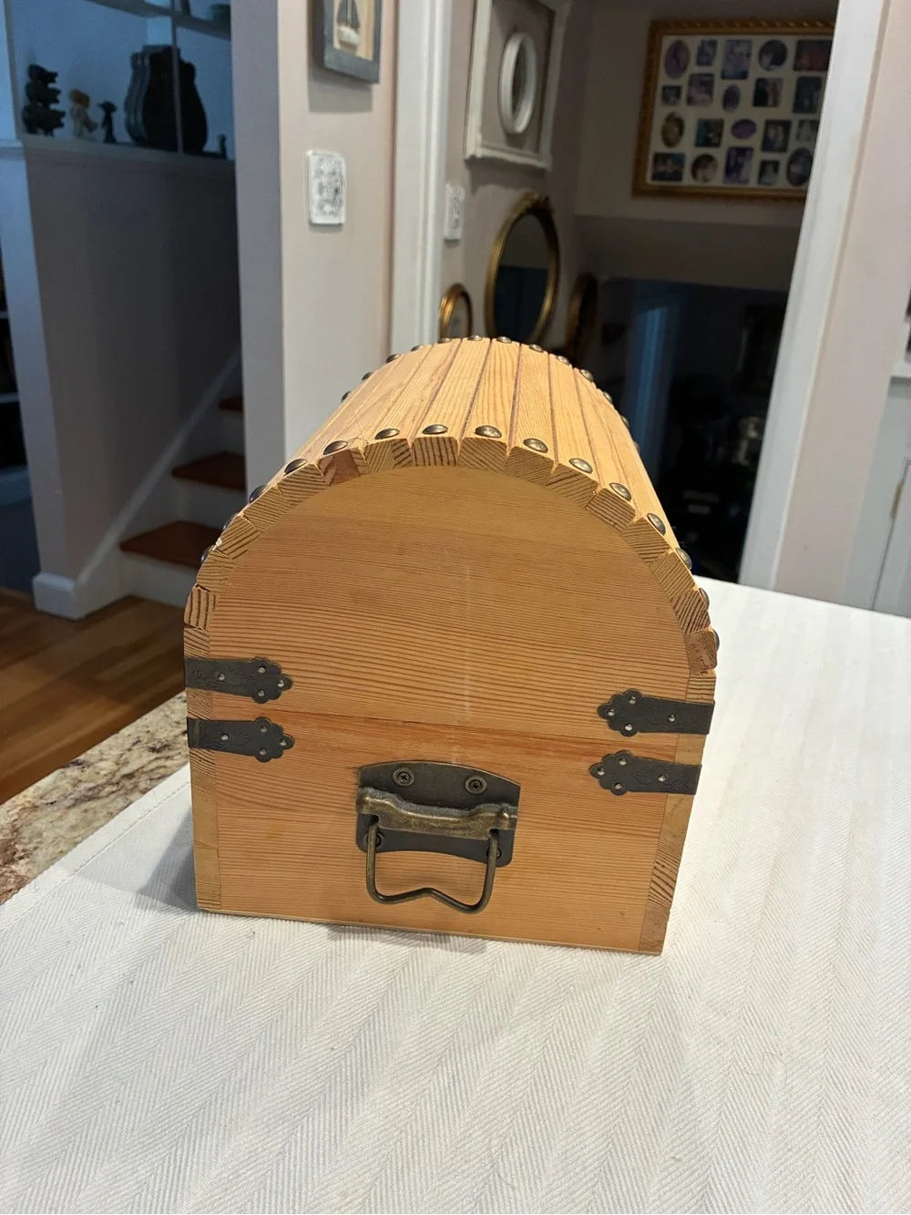 Wooden Decorative Storage Chest